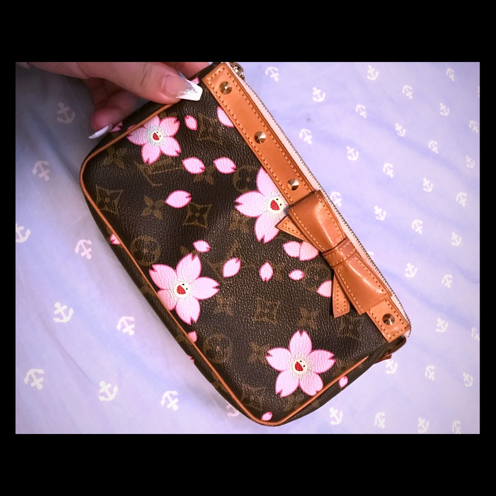 LV Cherry blossom pochette